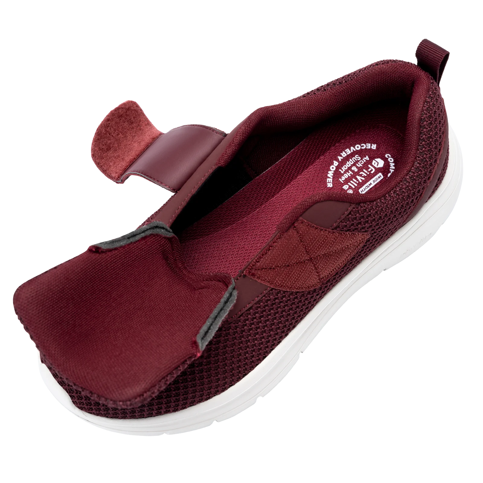 Wide Width Sneakers for Women - Supportive, Comfortable Design for Walking and Heel Pain Relief