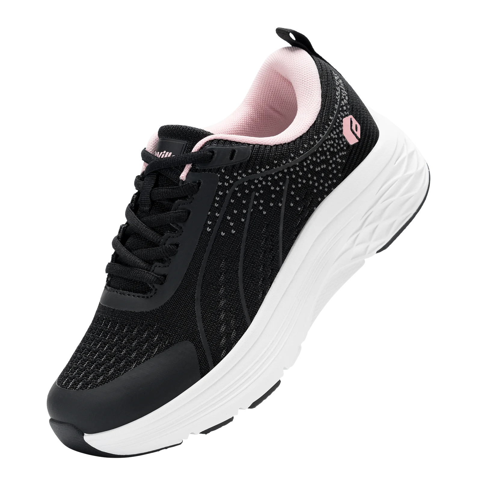 Women's Comfortable Walking Sneakers - Wide Width Design for Everyday Support