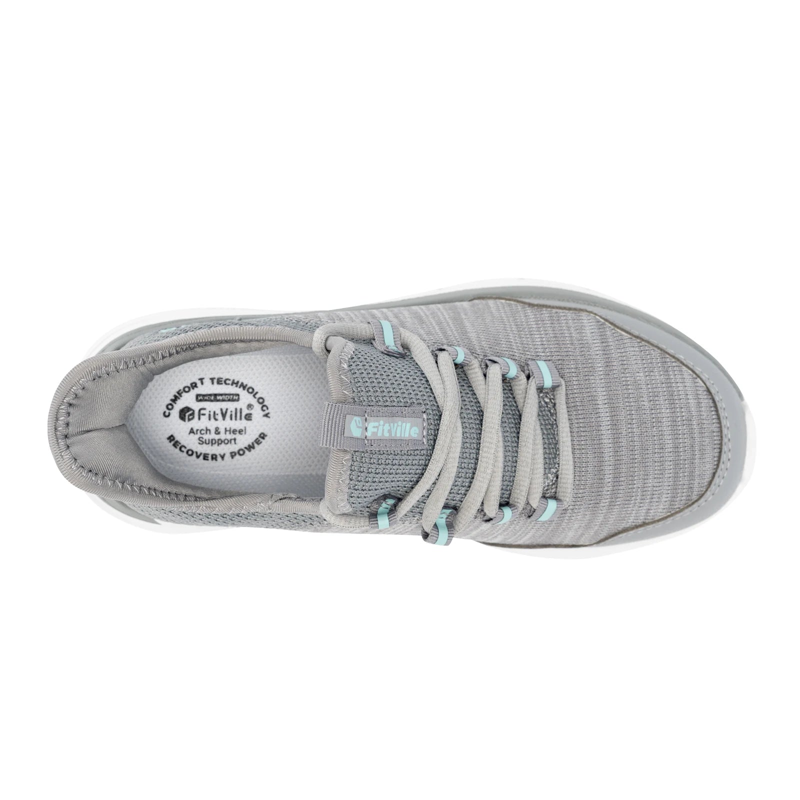 Lightweight Women's Shoes Thick Sole Walking Shoes Extra Wide Sneakers Breathable for Swollen Feet Plantar Fasciitis