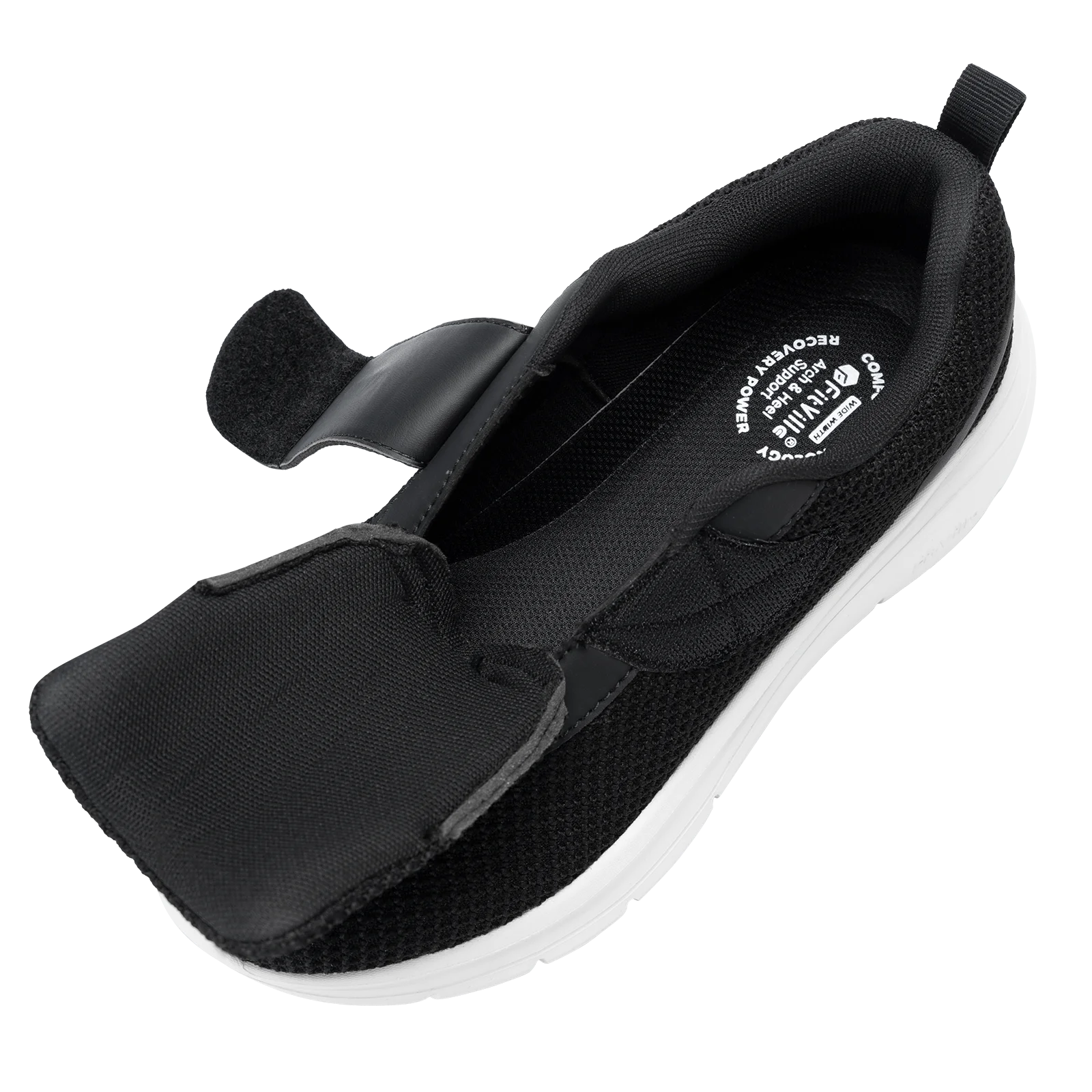 Wide Width Sneakers for Women - Supportive, Comfortable Design for Walking and Heel Pain Relief