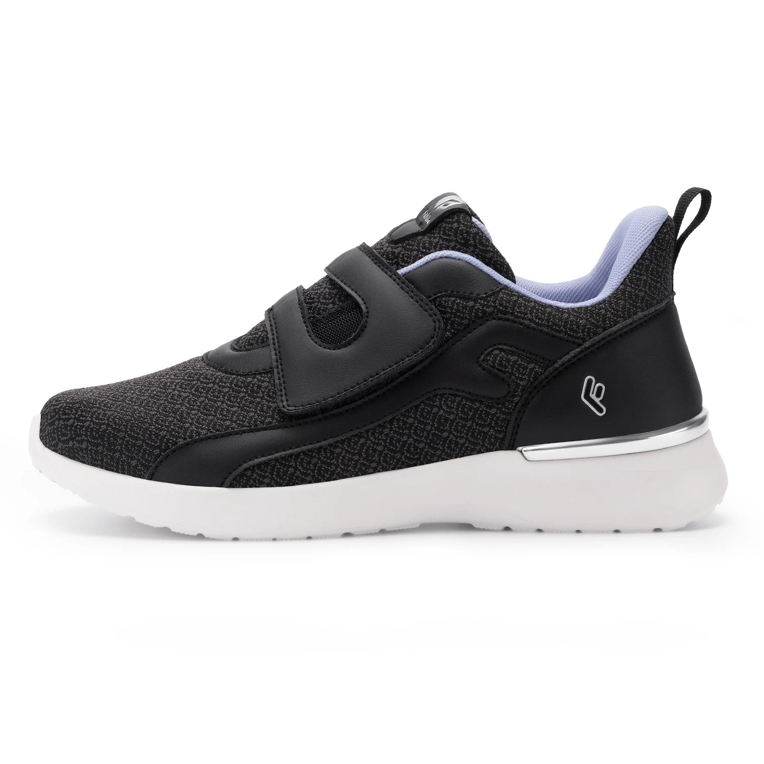 Women's Walking Shoes Thick Sole Adjust Strap Shoes Extra Wide Sneakers Lightweight for Swollen Feet Plantar Fasciitis
