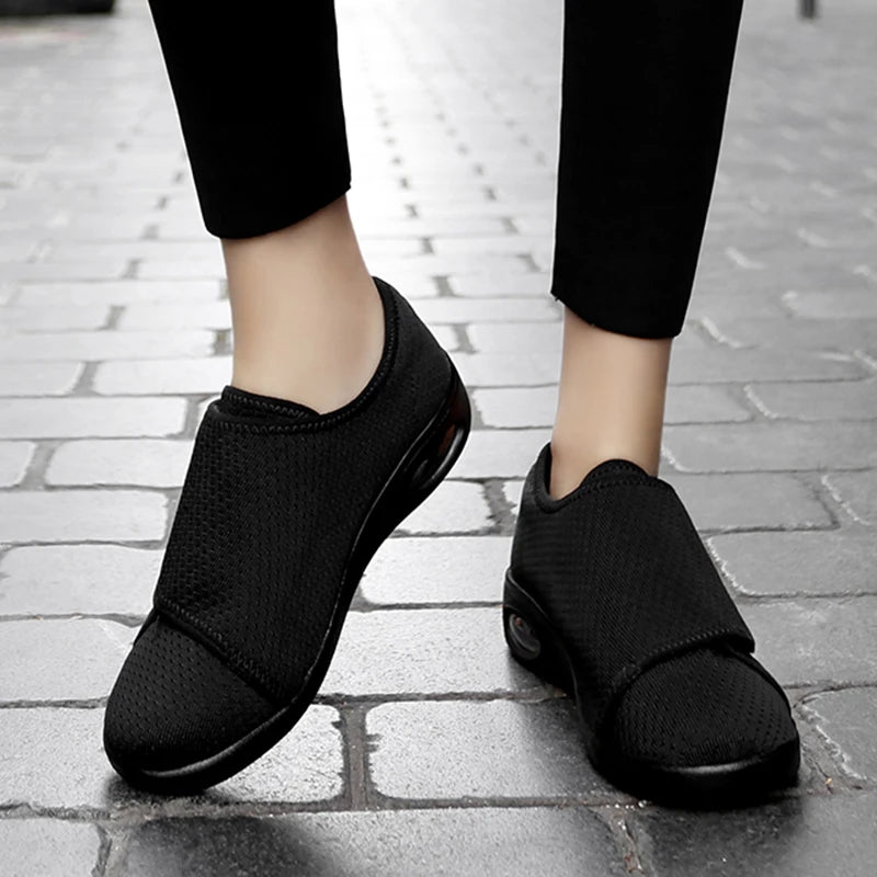 Sneakers women Orthopedics Wide Feet Swollen Walking Casual Shoes Thumb Eversion Adjusting Soft Comfortable Diabetic Woman Shoes