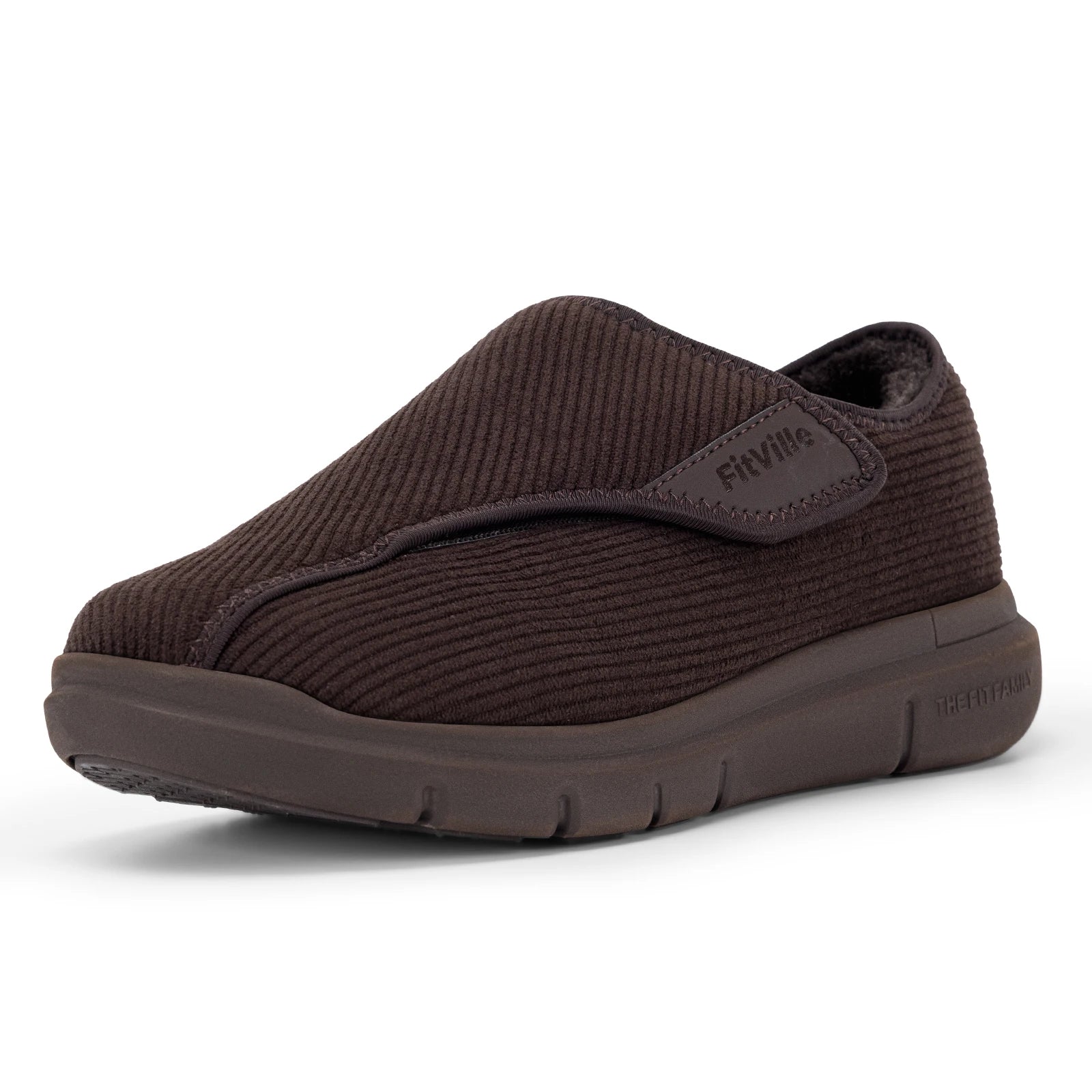 Men's Winter Shoes with Adjustable Strap - Warm, Comfortable, and Non-Slip