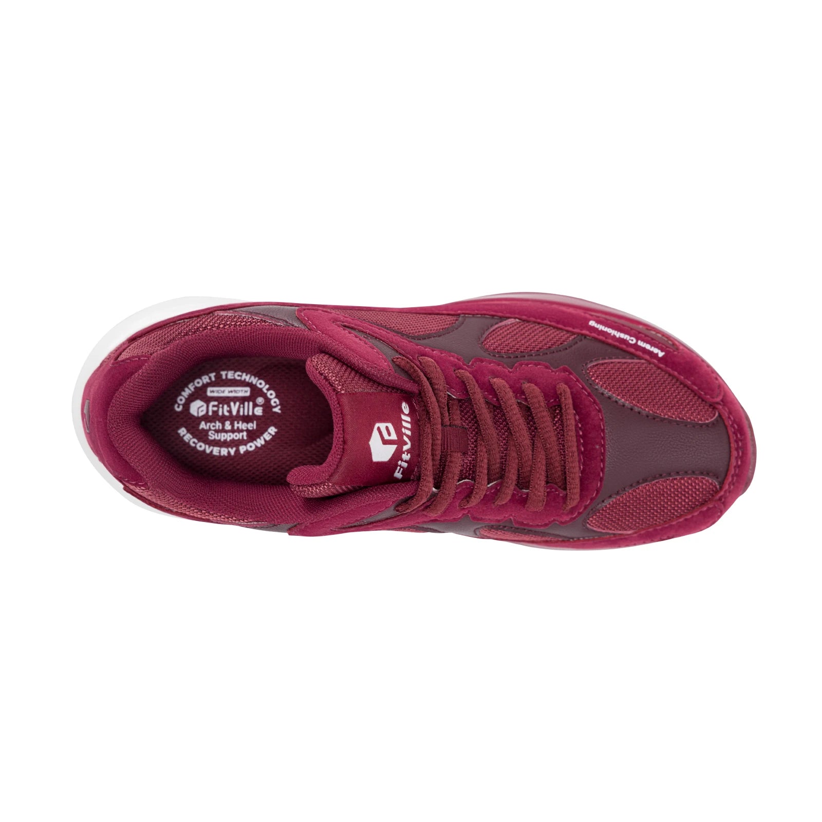 Women's Air Cushion Shoes Sports Running Shoes Wide Width With Arch Support Lightweight Breathable Running Tennis Shoes