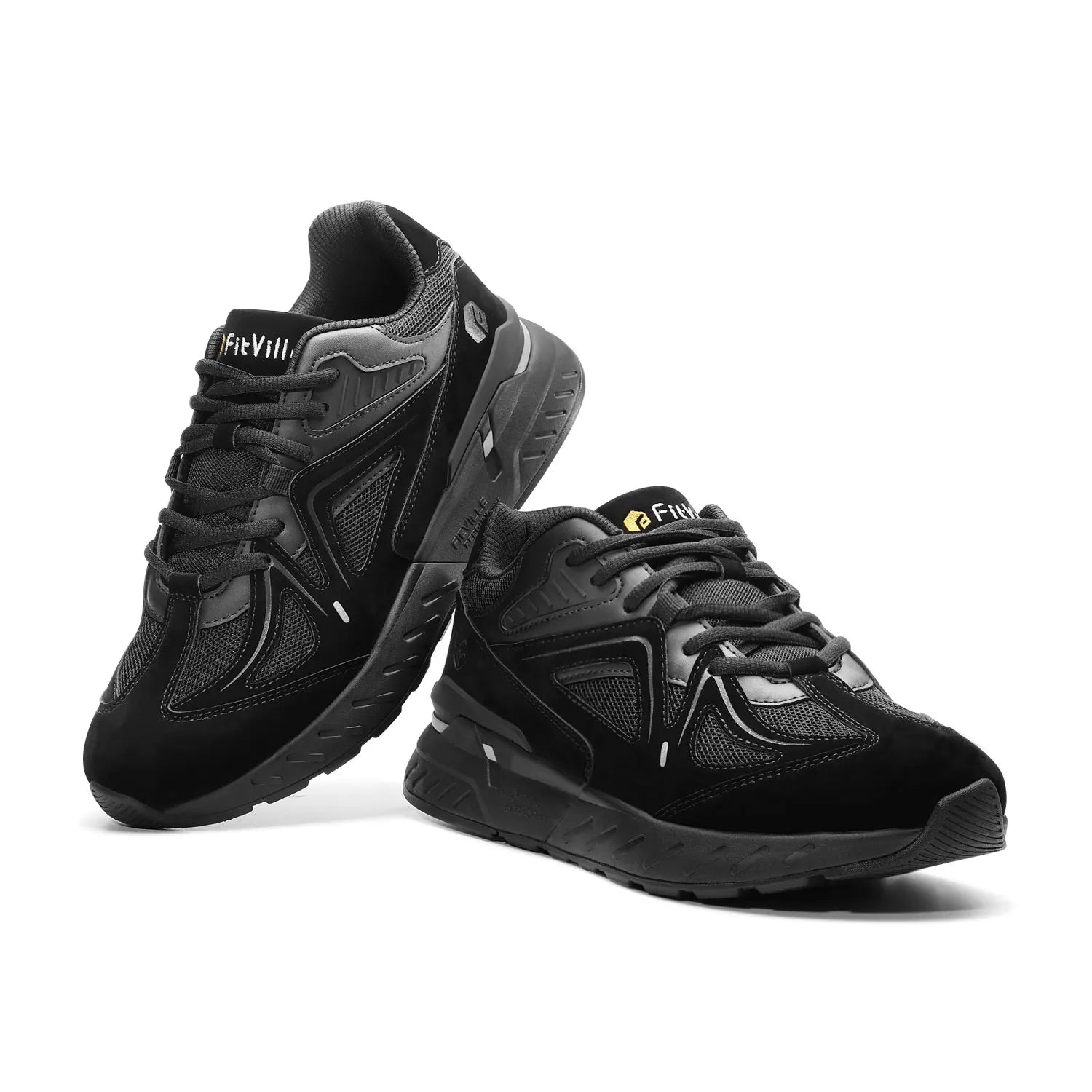 Extra Wide Men's Walking Shoes Lightweight Sneakers for Flat Feet Arch Fit Heel Pain Relief Non-Slip Sports Shoes