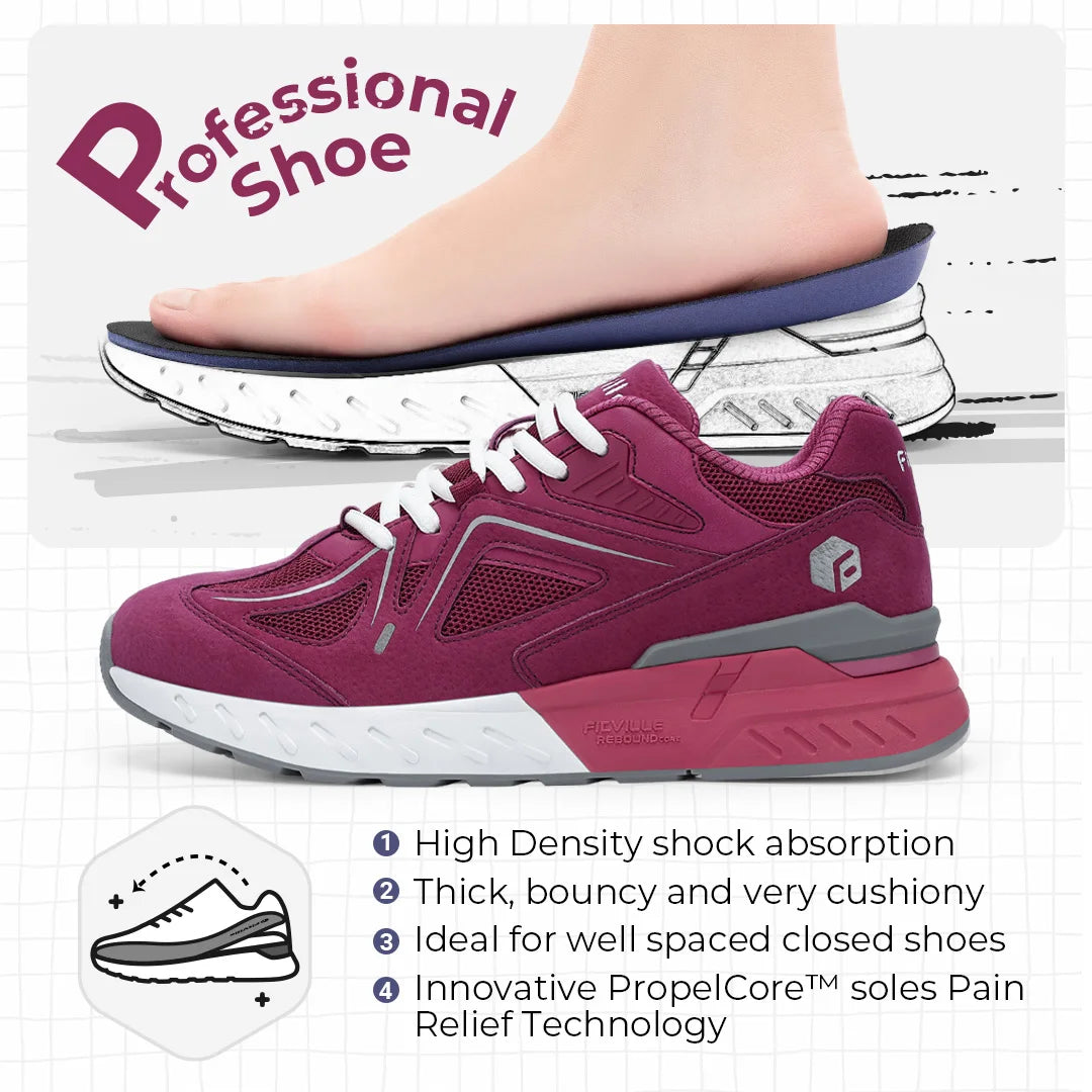 Extra Wide Women's Walking Shoes Wide Width lightweight Sneakers for Flat Foot Plantar Fasciitis Heel Pain Relief