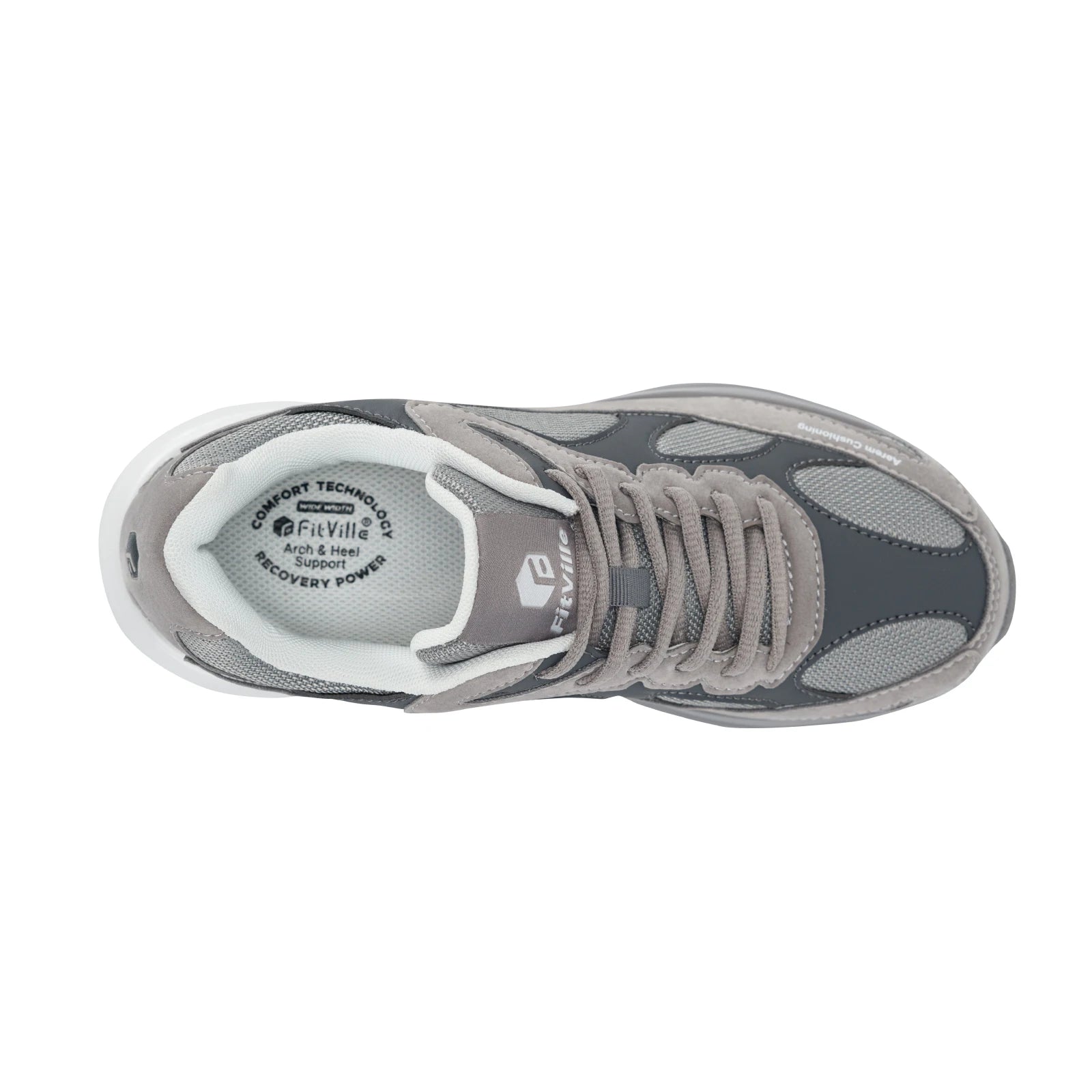Women's Air Cushion Shoes Sports Running Shoes Wide Width With Arch Support Lightweight Breathable Running Tennis Shoes