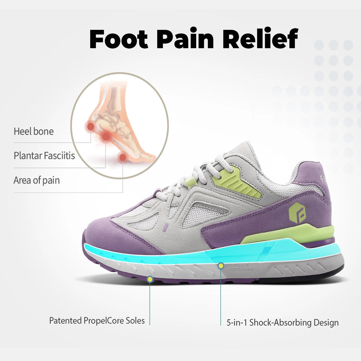 Extra Wide Women's Walking Shoes Wide Width lightweight Sneakers for Flat Foot Plantar Fasciitis Heel Pain Relief