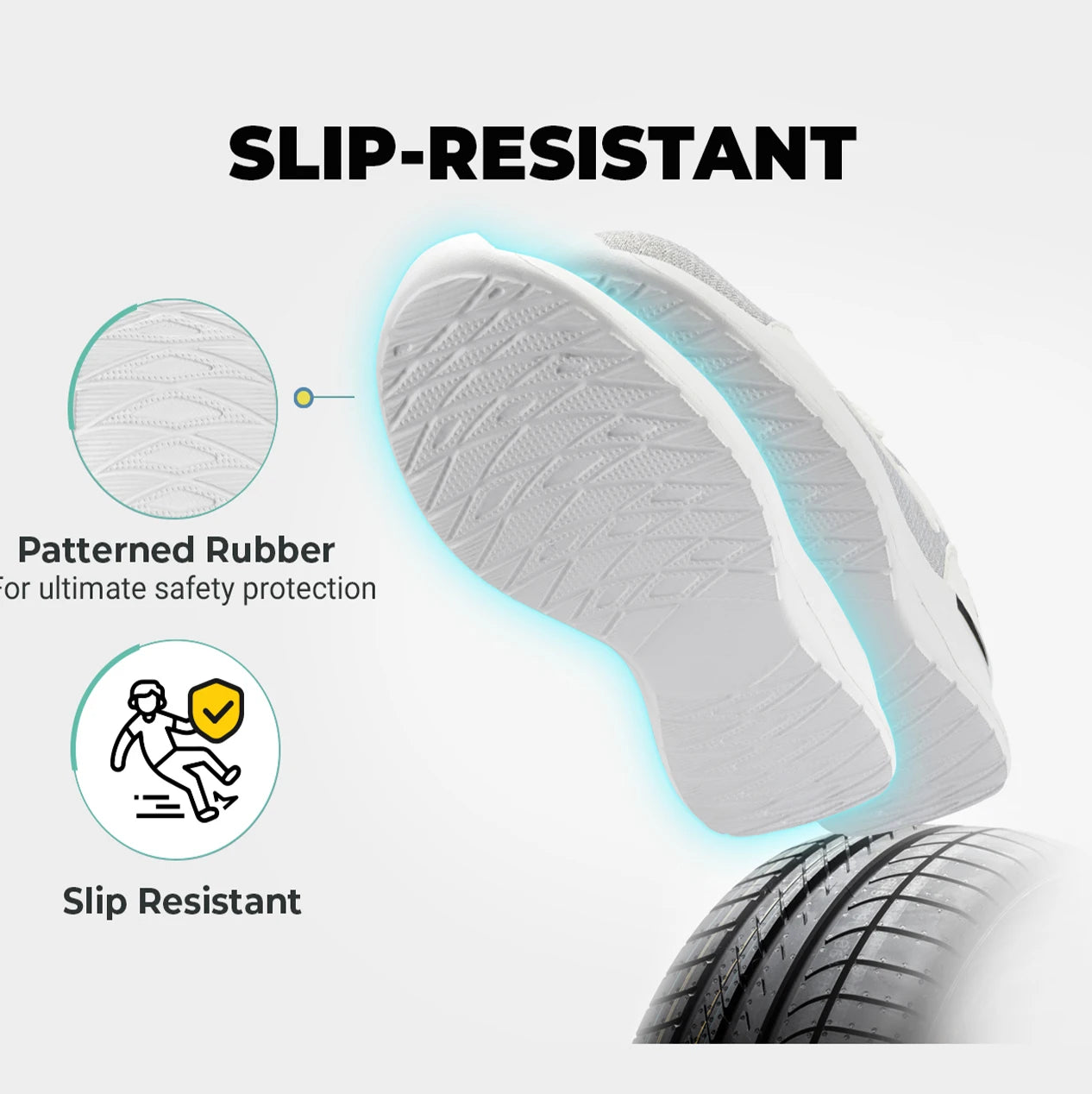 Women's Walking Shoes Thick Sole Adjust Strap Shoes Extra Wide Sneakers Lightweight for Swollen Feet Plantar Fasciitis