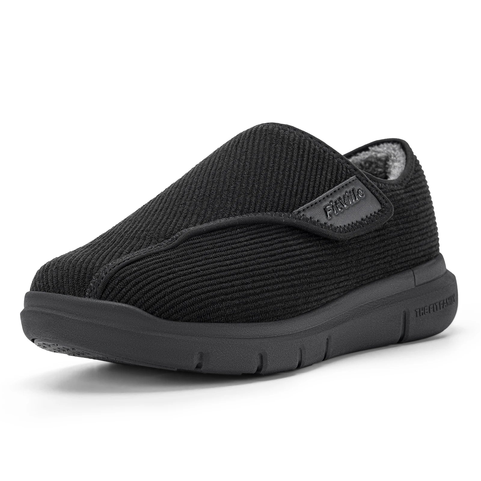 Men's Winter Shoes with Adjustable Strap - Warm, Comfortable, and Non-Slip
