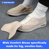 Wide Diabetic Orthopedic Shoes Adjustable Walking Shoes for Wide Foot (Elderly, Foot Pain Relief)