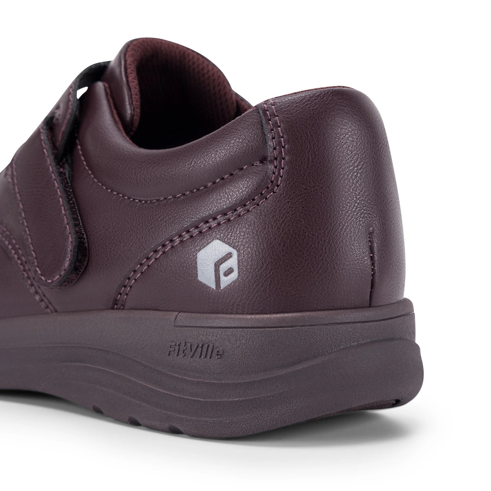 Leather Women's Shoes Extra Wide Diabetic Shoes Slip-On Walking Shoes For Womens