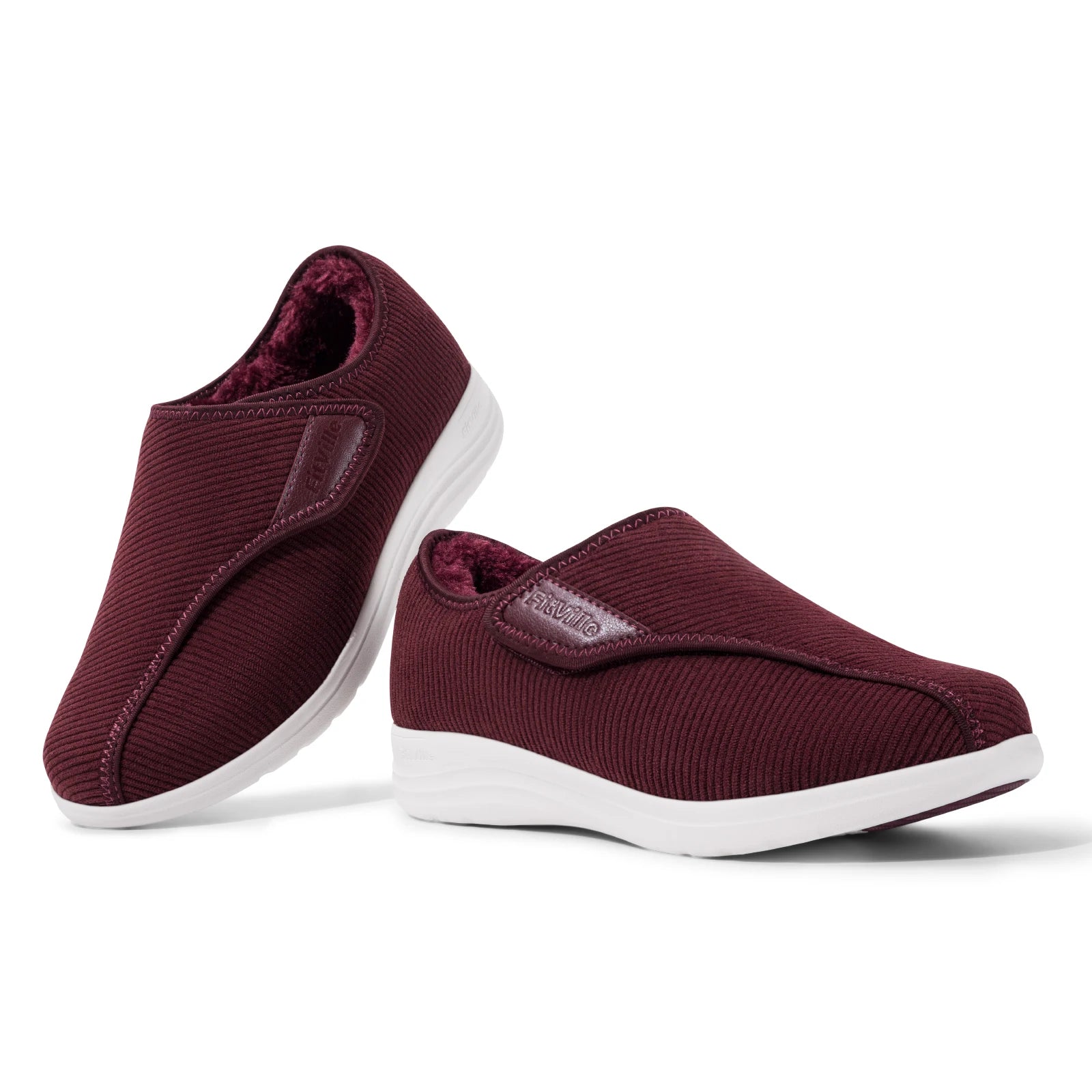 Winter Women's Cotton Shoes Diabetic Shoes Warm Cotton Shoes Widened for Swollen Feet Arch Support Plantar Fasciitis