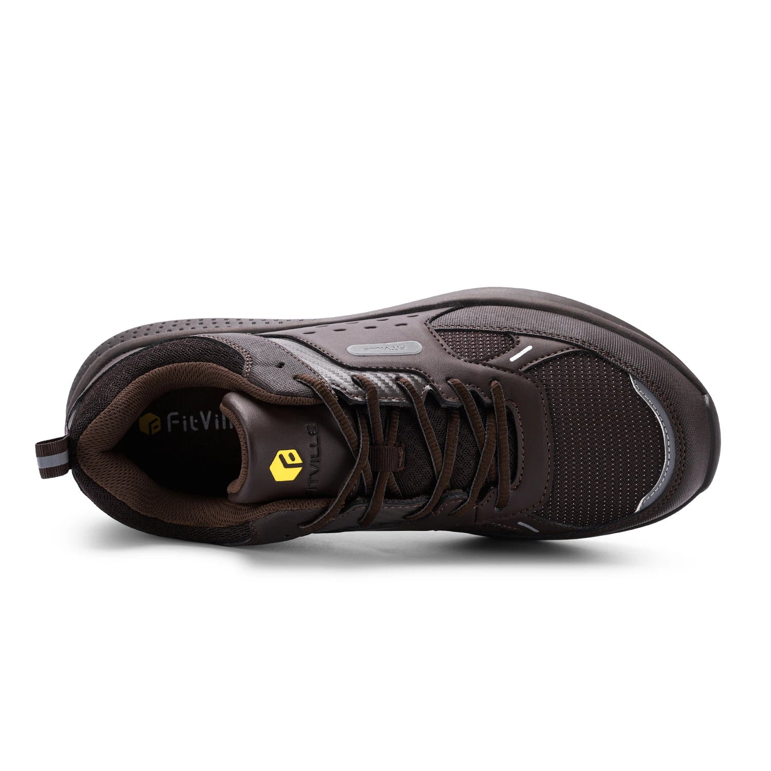 Men's Extra Wide Work Shoes Casual Shoes Anti-Slip Sturdy Toe Breathable For Male Swollen Feet Arch Support Pain Relief