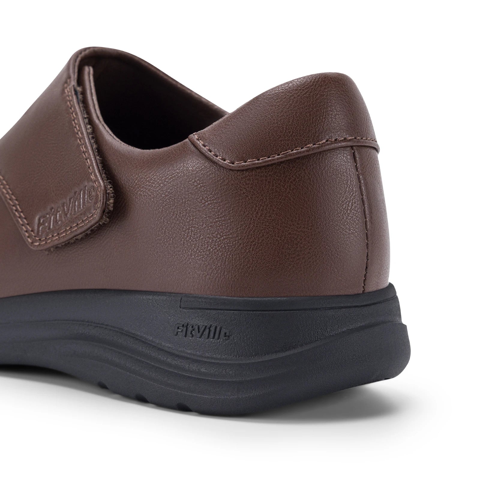Women's Shoes Leather Diabetic Shoes Extra Wide Slip-On Walking Shoes For Womens Swollen Feet Arch Support