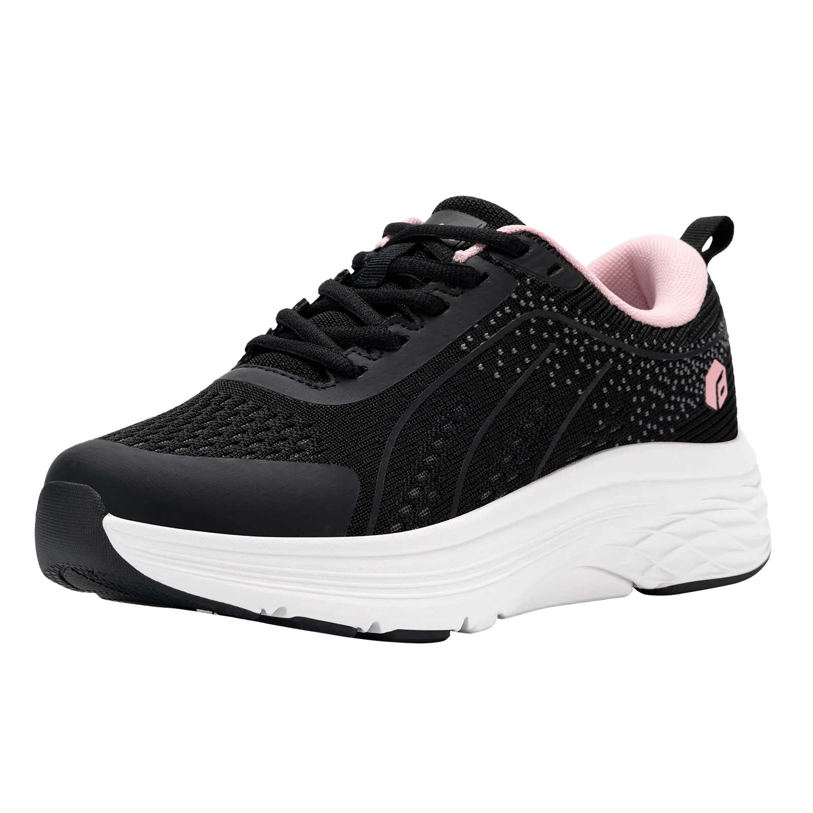 Women's Comfortable Walking Sneakers - Wide Width Design for Everyday Support