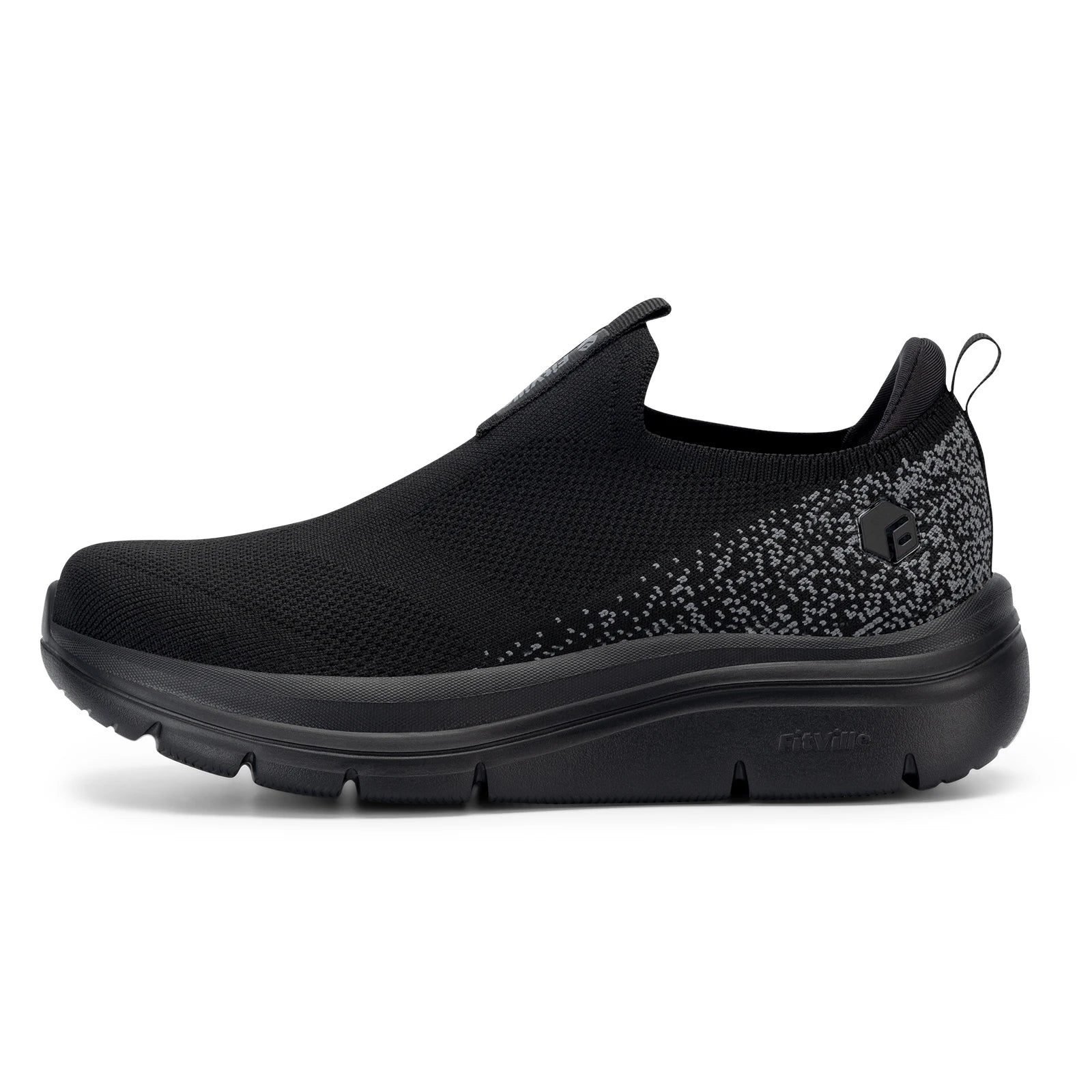 Women's Shoes Thick Sole Walking Shoes Extra Wide Sneakers Lightweight Breathable for Swollen Feet Plantar Fasciitis
