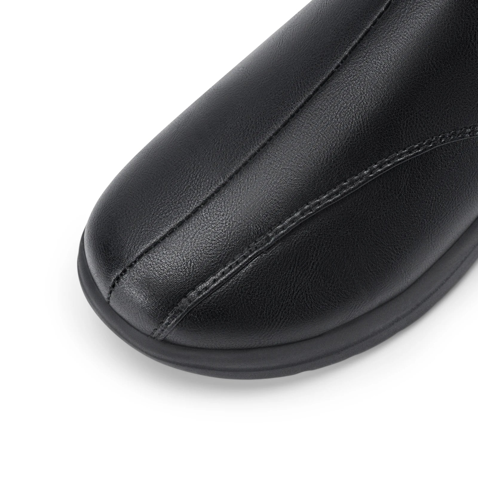 Women's Shoes Leather Diabetic Shoes Extra Wide Slip-On Walking Shoes For Womens Swollen Feet Arch Support