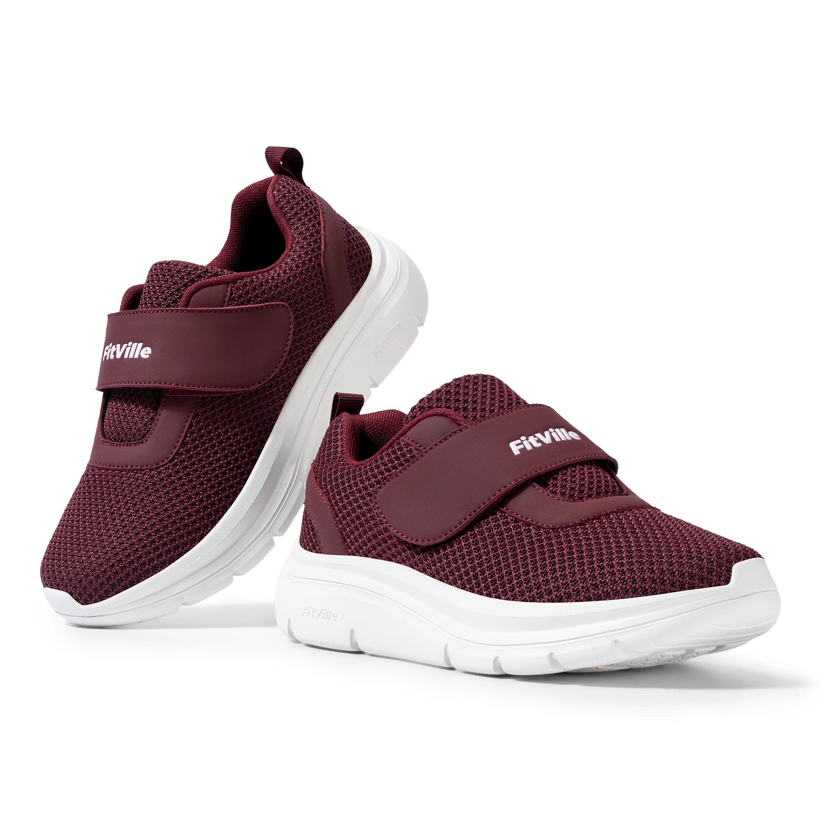 Wide Width Sneakers for Women - Supportive, Comfortable Design for Walking and Heel Pain Relief
