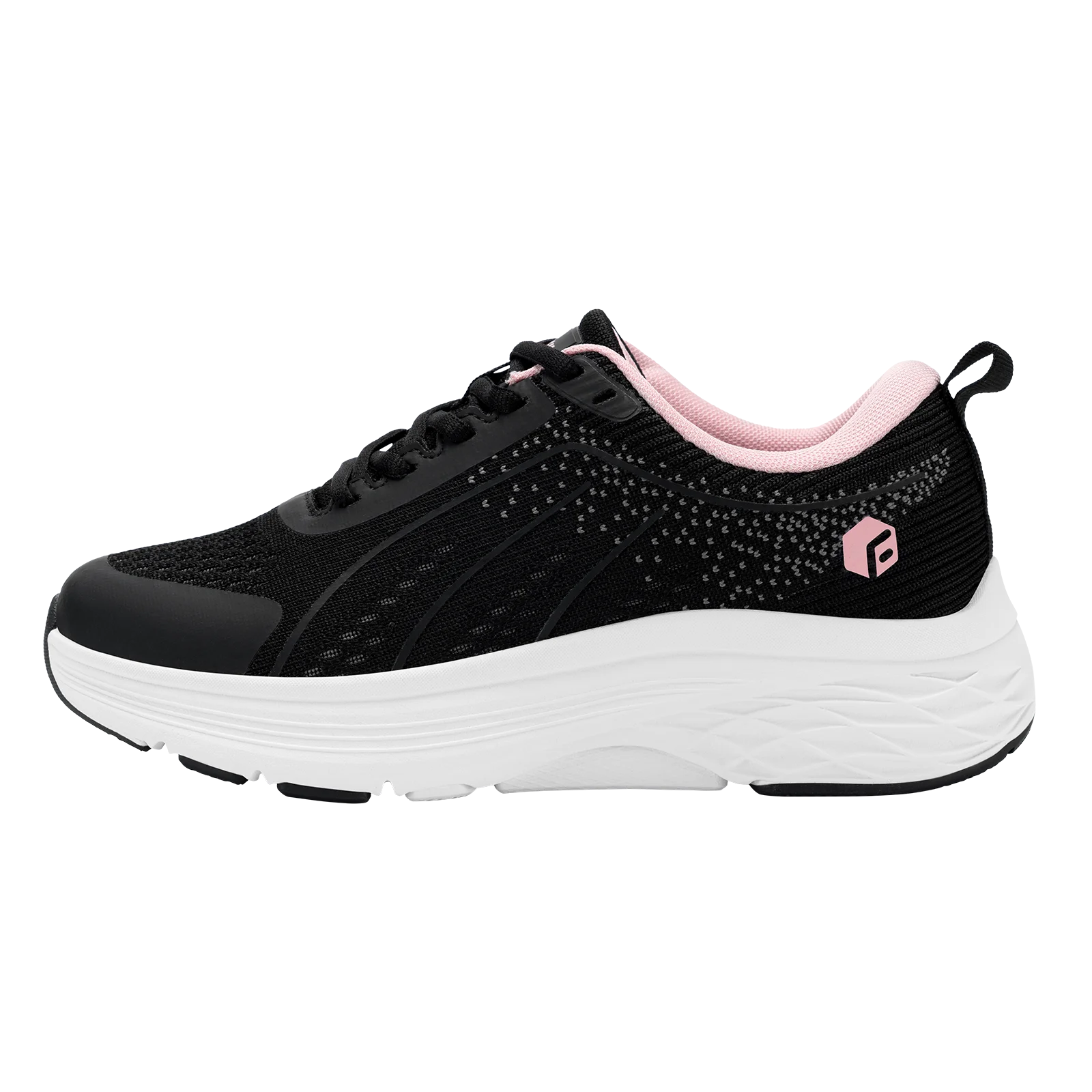 Women's Comfortable Walking Sneakers - Wide Width Design for Everyday Support
