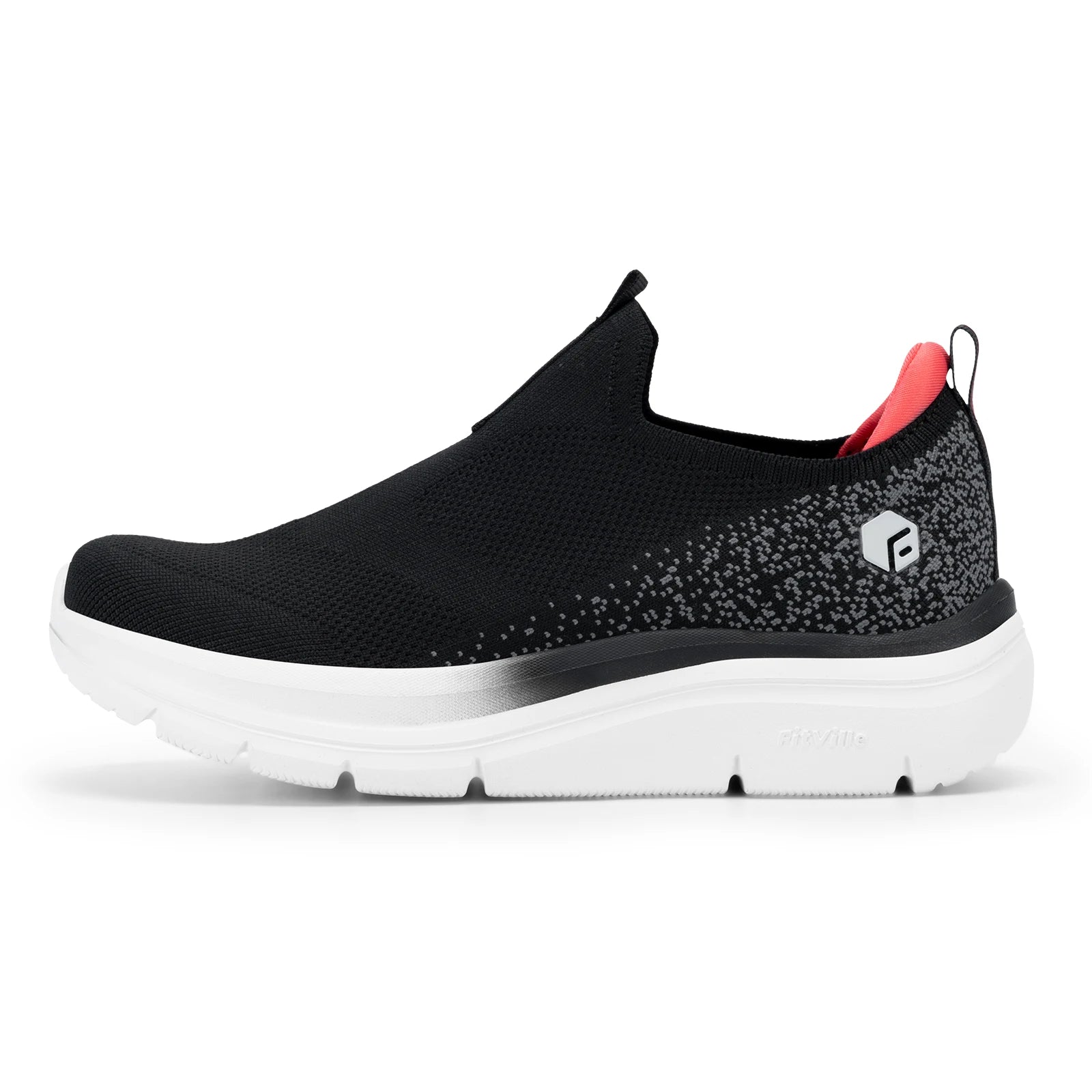 Women's Shoes Thick Sole Walking Shoes Extra Wide Sneakers Lightweight Breathable for Swollen Feet Plantar Fasciitis