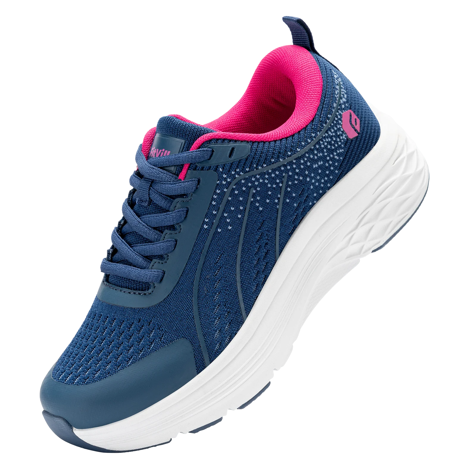 Women's Comfortable Walking Sneakers - Wide Width Design for Everyday Support