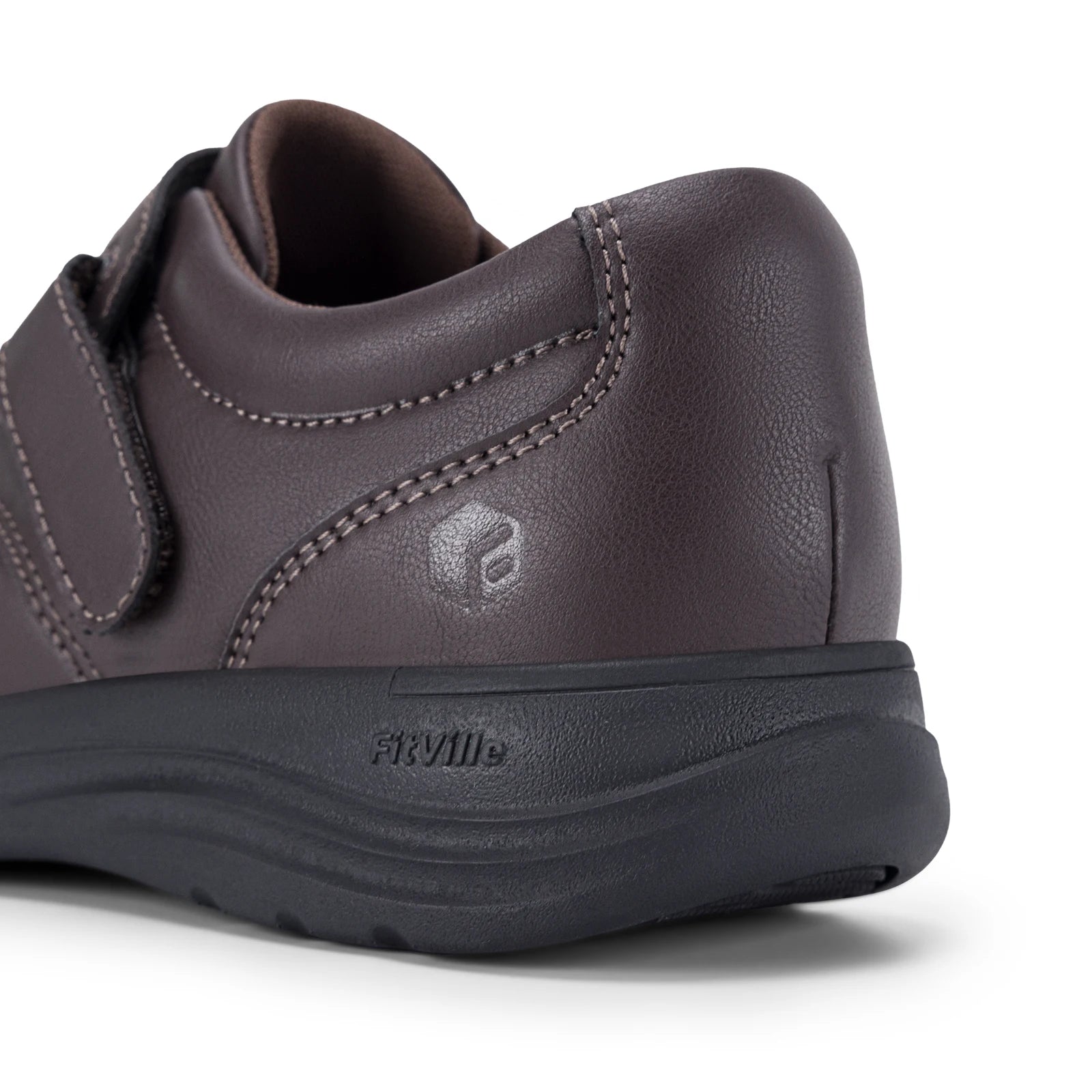 Leather Women's Shoes Extra Wide Diabetic Shoes Slip-On Walking Shoes For Womens